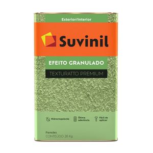 Pintura Texturado Suvinil efecto Granulado Blanco 23kg