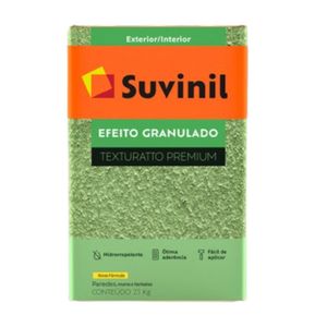 Pintura Texturado Suvinil efecto Granulado Bodas Plata 23kg