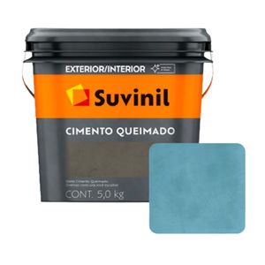 Pintura Cemento Quemado Suvinil Vista de noche 5kg