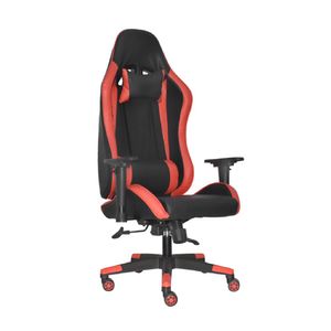 Silla Gamer Leaf Negro/Rojo Reclinación 180° Bonno