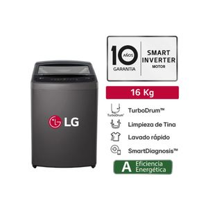 Lavadora LG WT16BVTB 16 Kg  Negro