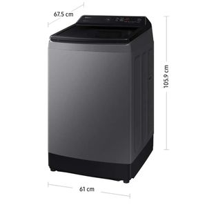 Lavadora Automática Carga Superior Samsung WA13CG5441BD Gris 13KG