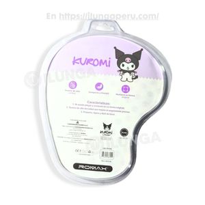 MOUSE PAD ERGONOMICO REPOSA MUÑECA KUROMI