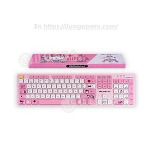 Teclado Inalambrico Romax HELLO KITTY SANRIO A Pilas ROSADO