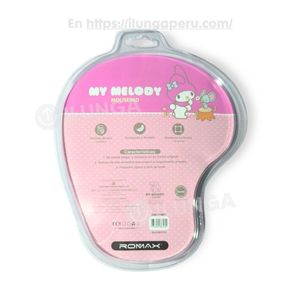 MOUSE PAD ERGONOMICO REPOSA MUÑECA My Melody