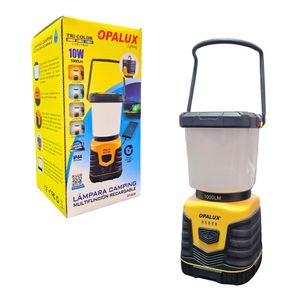 Lampara Camping Multifuncional Recargable 1000 lm Opalux OP-4030