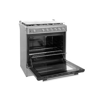 Cocina a Gas Midea Venus 30” 5 Quemadores Acero Inoxidable