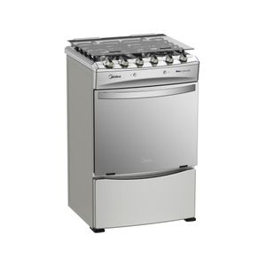 Cocina a Gas Procook 24" 4 Quemadores Acero Inoxidable