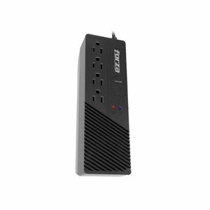 Estabilizador Forza Fvr-1012 1000VA 500W 220V 4 Tomas Negro