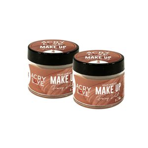 Polvos Acrilicos Make Up #4 56G 2Uni