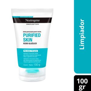 Neutrogena Purified Skin Gel Limpiador + Exfoliante