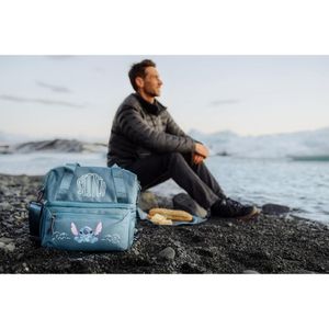 Lilo & Stitch | Lonchera eco amigable con utensilios de fibra vegetal y diseño de Stitch