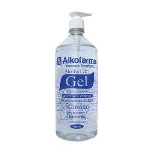 Alcohol En Gel 70 Alkofarma 1L