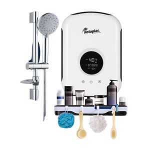 Rapiducha Rotoplas Sensation Max 5500W Blanco