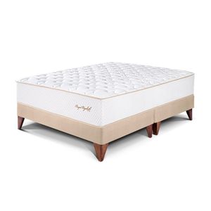 Cama Europea Royal Elizabeth King Champagne Paraiso