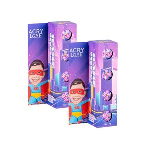 Acrylove Coleccion Heroe 4Pz 7G  2 Unid