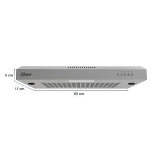Campana Extractora Oster OS-BRH24SS Acero 60 cm Inox