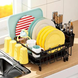 Escurridor de Platos Extensible con Posavasos Valeria  4490001