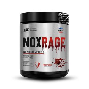Pre Entreno Nox Rage 350Gr Fruit Punch + Shaker