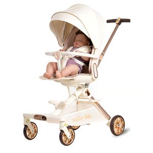 Coche Carriola Giratorio V16 Plus Blanco