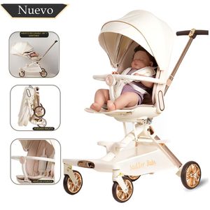 Coche Carriola Giratorio V16 Plus Blanco