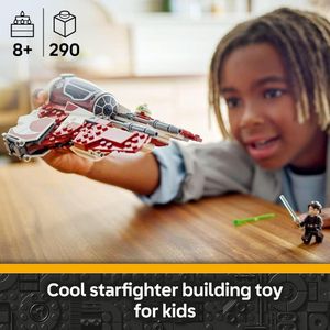 LEGO Star Wars: Ahsoka Jedi Interceptor - Juguete Construcción Niños, Edad 8+
