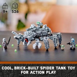 LEGO Star Wars Spider Tank 75361, juguete de construcción con minifiguras