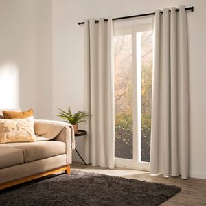 Cortina Blackout Liso Color con Ojetillos 140 x 240 cm