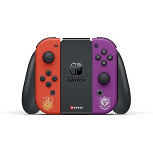 Consola Nintendo Switch Oled Edicion Pokemon Scarlet Violet + Mica