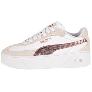 Zapatillas Puma Urbanas Club II Era Platform Metallic