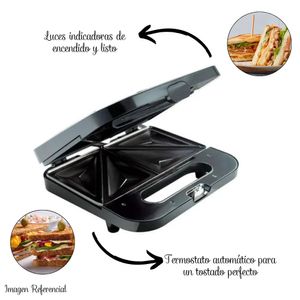 Sandwichera Maker Compacta Oster- Negro