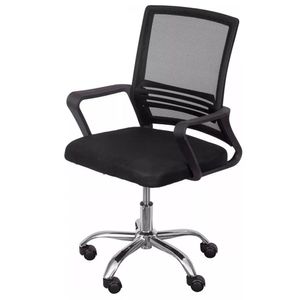 Silla Ergonómica De Oficina VIVA HOME Giratorio 8003 Negro