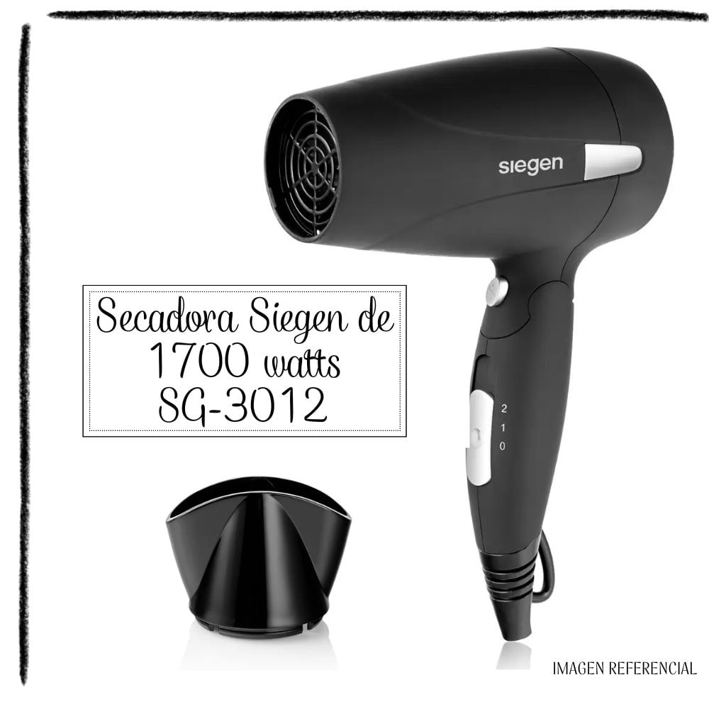 Secadoras de Cabello Siegen en oferta ⚡