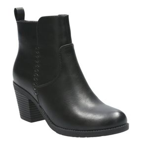 Botines Hush Puppies Mujer Coppera Negro
