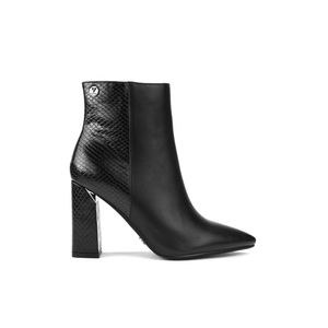 Botines Via Uno Mujer Bk76-H651 Negro
