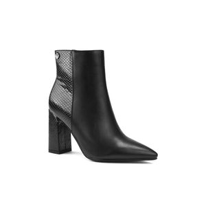 Botines Via Uno Mujer Bk76-H651 Negro
