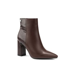 Botines Via Uno Mujer Bk76-H651 Marron