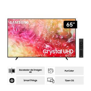 Televisor SAMSUNG CRYSTAL UHD 65" UHD 4K Smart TV UN65DU7000GXPE