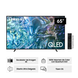 Televisor SAMSUNG QLED 65" UHD 4K Smart TV QN65Q60DAGXPE