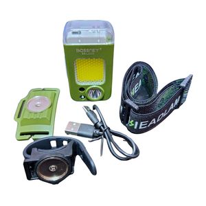 Linterna Frontal Con Sensor, Iman y Encendedor BS-L3308
