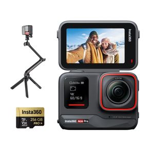 Insta360 Ace Pro + Selfie Multifuncional + Memoria 256GB Pro