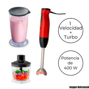 Batidora Oster de Inmersión de Acero Inoxidable FPSTHB460A