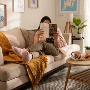 Pantufla Tejida Puño