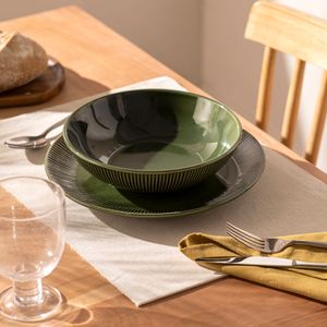 Plato Comida con Borde Decorativo Ø26,5 cm