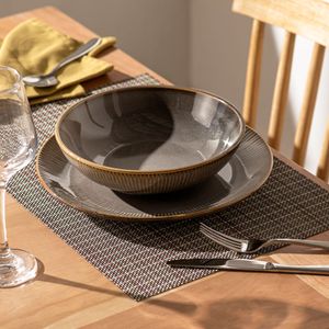 Plato Sopa con Borde Decorativo Ø21,6 cm