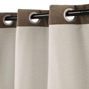 Cortina Blackout Chenille con Ojetillos 140 x 240 cm
