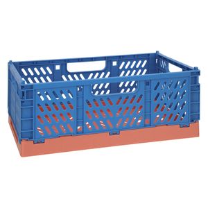 Canasto Plástico Plegable con Tapa 6 l