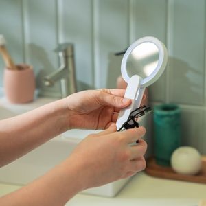 Espejo Plegable Plegable con Luz Led