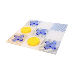 Juego Tres en Raya Acrílico 23x23x1,5 cm