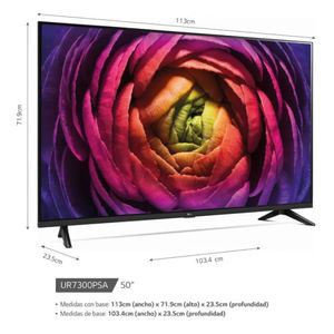 Televisor Smart LG UHD 50" con ThinQ AI (Inteligencia Artificial)